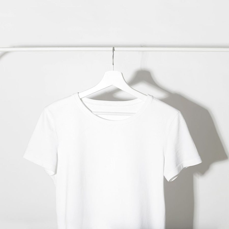School uniform shirt, white (short sleeve)